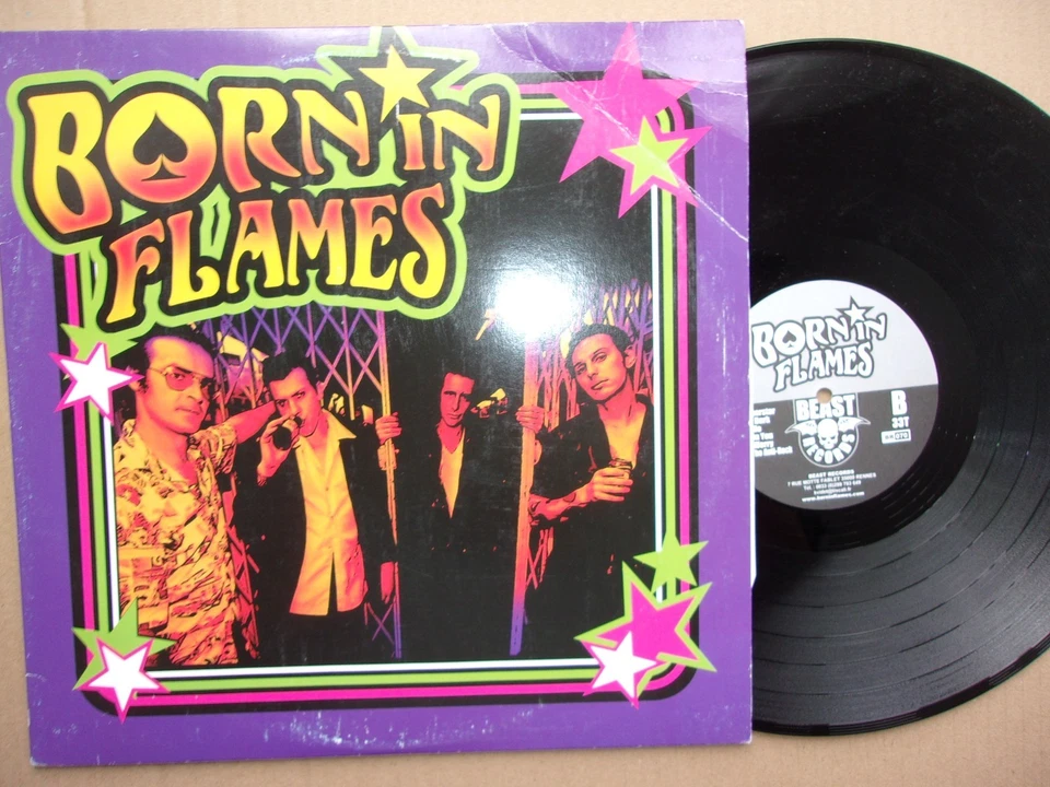 Born in Flames " Same "  Beast Records : BR 070 de 2003 french punk - Photo 1/2