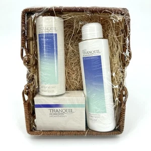 Vintage 1989 Avon Tranquil Moments 3er Set Aromatherapie: Schaumbad Talkum Seife - Bild 1 von 7
