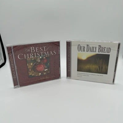 Our Daily Bread CD Lot/The Best of Christmas CD/Hymns of Prayer CD/2 CD Lot Foto 1 de 2