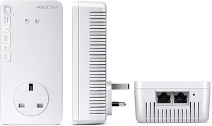 devolo Magic 2-2400 Wi-Fi 5 Next: Starter Kit | 4k/ Mit UK/-EU-Stecker - Bild 1 von 5