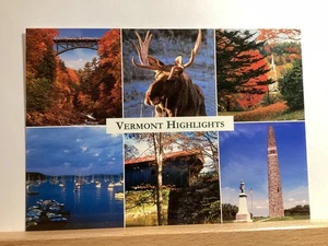 Scenes from All Around the Great State of Vermont: - Vintage Postcard - Picture 1 of 3