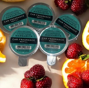 x5 Bath & Body Works Champagne Margarita Car Fragrance Refill Lot Scentportables - Picture 1 of 5