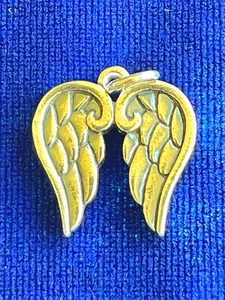 James Avery Sterling Silver Guardian Angel Wings Charm - Picture 1 of 4