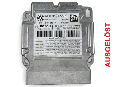 Centralina airbag Skoda Rapid 0285013115 6C0959655K - Immagine 1 di 2