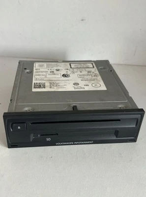 3Q0035819A Volkswagen Polo Golf Radio Navi Steuergerät - Bild 1 von 4