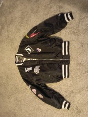 CHAQUETA BOMBER AUTÉNTICA ALPHA INDUSTRIES NEW ERA MLB CHICAGO WHITE SOX MA-1 NUEVA Foto 1 de 4