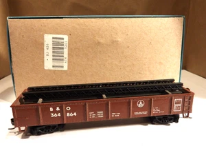 HO Österreich Roco B&O 40' Gondel mit Stahlladung und KD's, gebraucht im Karton. - Bild 1 von 8