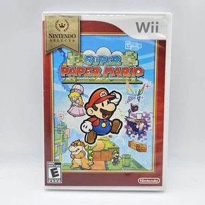 Super Paper Mario (Nintendo Wii, 2007) Complete w Manual - Picture 1 of 4