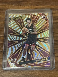2024-25 Revolution Basketball Kel'el Ware RC #102 Miami Heat - Bild 1 von 2