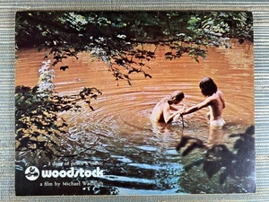 Woodstock Movie Program Film by Michael Wadleigh 1969 Warner Bros Jimi Hendrix - Picture 1 of 12