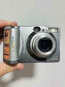 Canon PowerShot A40 2.0MP Digital Camera - Silver Tested sd card 1Gb no battery - Picture 1 of 14