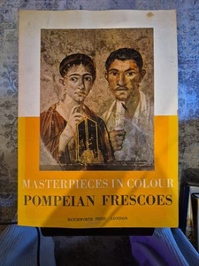 Masterpieces in Colour: Pompeian Frescoes 1961 Art Book, Prints, Folio, Italy - Picture 1 of 6