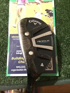 Callaway Left Handed Rogue 21* 4 Hybrid Stiff Synergy Aldila Graphite Shaft - Picture 1 of 12
