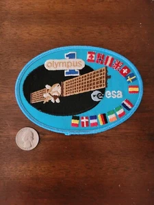 RARE Original ESA OLYMPUS 1 PATCH - Picture 1 of 2