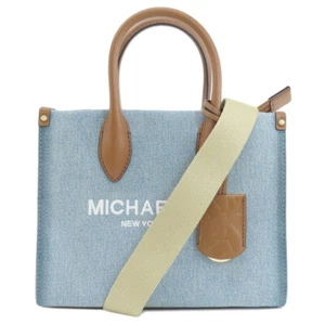 Michael Kors Handbag 2WAY Denim - Picture 1 of 16