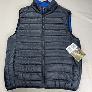 Pacific Trail Vest Men's Medium Black Lightweight Puffer Down Outdoor Hiking Run - Picture 1 of 12