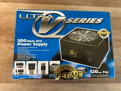 Ultra V Series ULT-31841 Power Supply 500W V550BK - Image 1 of 4