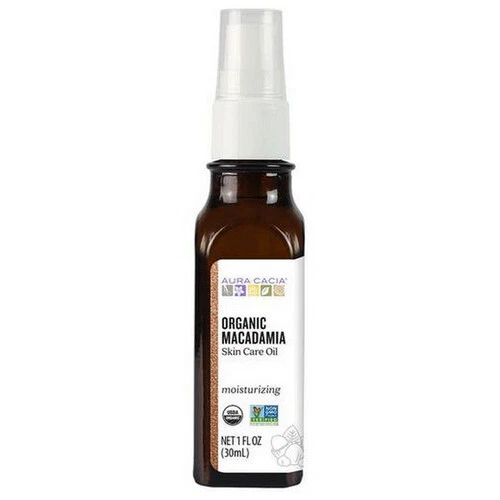 Aceite orgánico para el cuidado de la piel macadamia 1 oz por Aura Cacia Foto 1 de 3