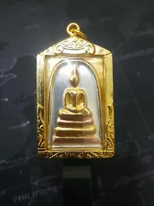 Colgante Talismán Phra Somdej Chinnabanchon Katha Wat Rakang Buda Tailandés Amuleto - Imagen 1 de 2