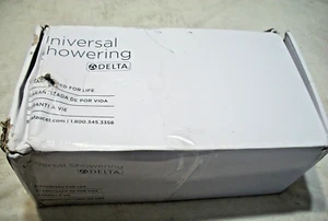 Delta 58680-BL25 HydroRain H2O cinetico 2,5 GPM 5 set due in uno, nero opaco - Foto 1 di 5