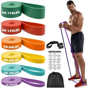 Bands Set mit Türanker für Ganzkörpertraining Pilates Vielseitiges Resistance - Bild 1 von 2