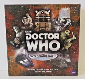 Doctor Who DVD Board Game. 5-8yrs. 2 to 6 players Complete + Free postage - Picture 1 of 8