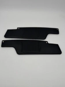 *2nd* Black/Black Visor Set with Mirror and Map Pocket for 914 - Picture 1 of 6