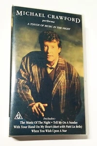 MICHAEL CRAWFORD A TOUCH OF MUSIC IN THE NIGHT BONUS Double Sided Cover LIKE NEW - Picture 1 of 4