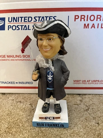 PRESIDENT BENJAMIN FRANKLIN MILWAUKEE ADMIRALS BOBBLEHEAD PREDATORS Cover
