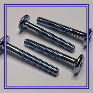 105111 X 4 perno/tornillo de cabeza hexagonal IKEA (M6). 74 mm de largo - Imagen 1 de 4