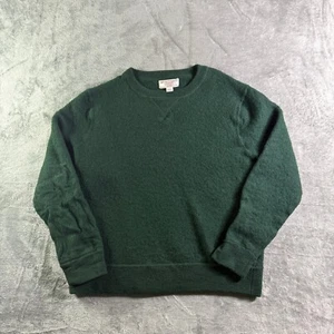 Suéter Pullover Wallace & Barnes J Cuello Redondo Verde Informal Para Hombre Grande (leer) - Imagen 1 de 8