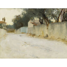Sargent Road In The South C1878 Painting Canvas Wall Art Print Poster