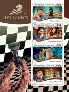 2014 TOGO MNH. CHESS   | Y&T Code: 4270-4273  |  Michel Code: 6481-6484 - Picture 1 of 1