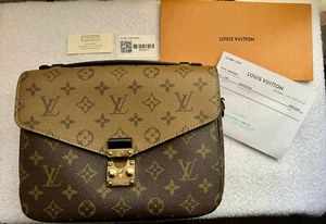 100% Authentic. Louis Vuitton POCHETTE METIS REVERSE Monogram - Picture 1 of 23