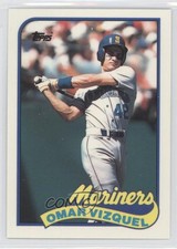 1989 Topps Traded Box Set Collector's Edition (Tiffany) Omar Vizquel Rookie RC