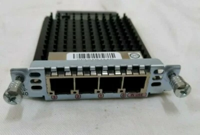 Cisco VIC2-4FXO 4PORT VOICE INTERFACE CARD - Image 1 of 4