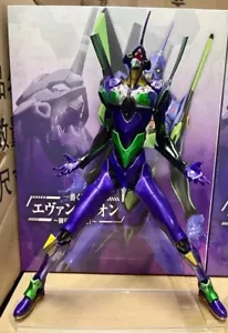 Action Figure Eva 01 Prototype Robot Neon Genesis Evangelion 25cm Statua Diorama - Foto 1 di 3