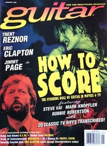 Guitar For The Practicing Musician Magazine January 1995 Trent Reznor Clapton - Imagen 1 de 1