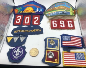 Vintage Lot Cub/Boy Scouts BSA Patches From Orange County Ca - Picture 1 of 6