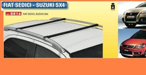 8816 BARRE PORTATUTTO PREMONTATE GEV FIAT SEDICI, SUZUKI SX4 CN B.LONGITUDINALI - Foto 1 di 1