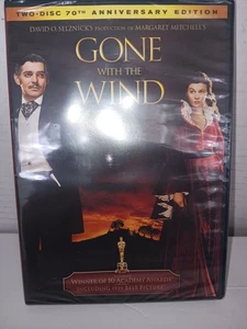 Gone With the Wind DVD 70th Anniversary Edition 2-Disc **NEW/SEALED** FREE SHIP - Picture 1 of 1