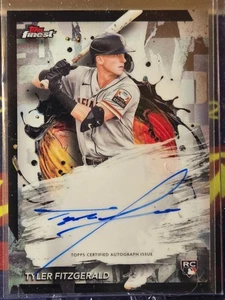 Tyler Fitzgerald 2024 Finest #FA-TF Finest On-Card Auto Rookie - Picture 1 of 2