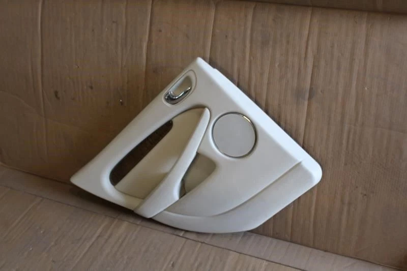 Jaguar X Type 2004 2005 2006 2007 2008 panel de moldura de puerta trasera izquierda bronceado (usado) Foto 1 de 4