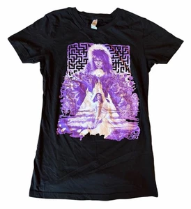 Camiseta Labyrinth Movie Gráfica Bowie Para Mujer Mediana Top Negra  - Imagen 1 de 3