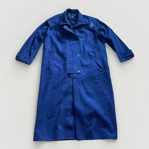 Vintage Swanndri New-Zealand Pure new Wool Coat Navy Blue Men Size 2XL Read* - Bild 1 von 24