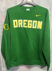 Nike Oregon Ducks Team Issue Sweatshirt mit Rundhalsausschnitt Vintage Logo Größe Medium neu mit Etikett - Bild 1 von 8