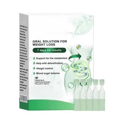 MARKENLOS AAFQ GLP-1 Orale Lösung, fortschrittliche GLP-1-Tropfen, AAFQ GLP-1 Orale Flüs