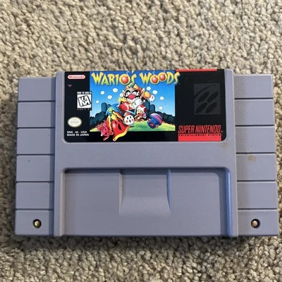 Cartucho Wario's Woods SNES solo probado y funcionando Foto 1 de 3