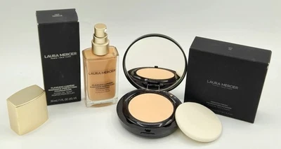 Laura Mercier Flawless Perfecting Foundation & Smooth Finish Powder ~ NEW ~ 1N2 - Image 1 of 4