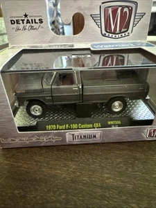 M2 Machines Titanium 1970 Ford F-100 Custom 4x4 Limited 1:64 - Picture 1 of 5